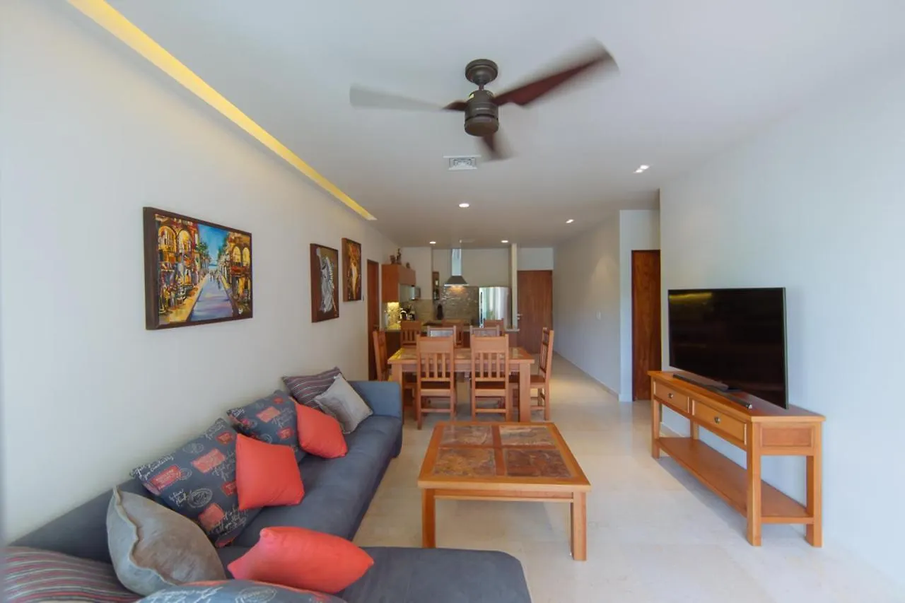 Magnificent 3Br Condo Close To The Caribbean Sea By Happy Address Playa del Carmen